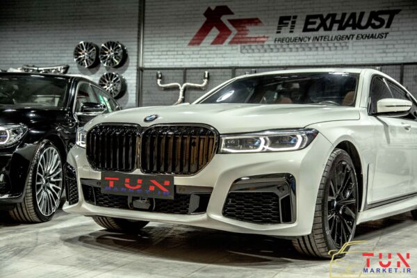 نمای بغل فیس لیفت 730 تکامل بی ام و 730