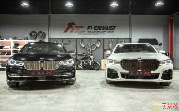 نمای روبه رو فیس لیفت 730 فیس لیفت 2017 به 2020